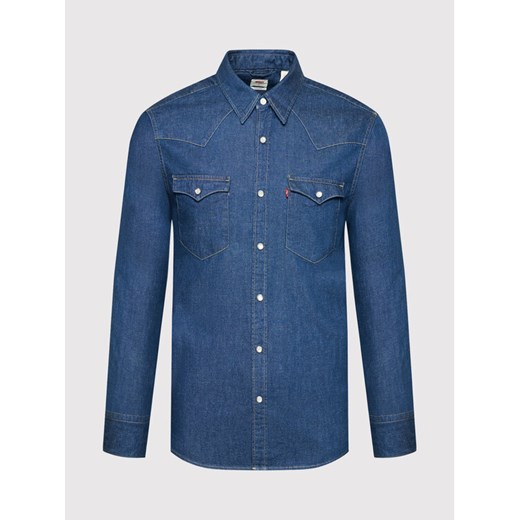 Levi's® Koszula jeansowa Barstow Western 85744-0029 Niebieski Standard Fit S wyprzedaż MODIVO