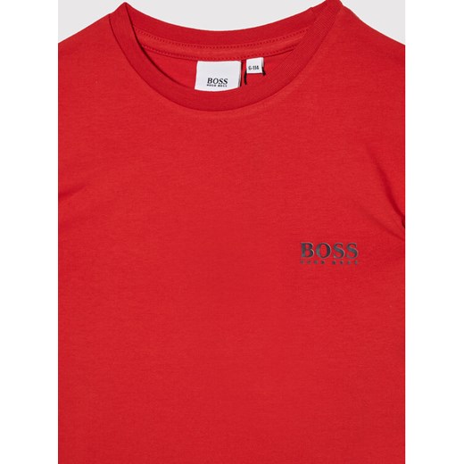Boss T-Shirt J25L53 D Czerwony Regular Fit 16Y okazja MODIVO