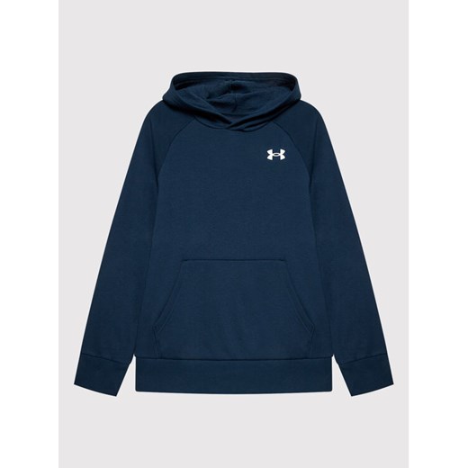 Under Armour Bluza Rival 1357591 Granatowy Loose Fit Under Armour XL promocja MODIVO