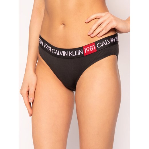 Calvin Klein Underwear Figi klasyczne 000QF5449E Czarny Calvin Klein Underwear XS okazja MODIVO