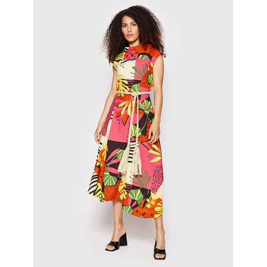 TWINSET Sukienka codzienna 221AT2620 Kolorowy Relaxed Fit Twinset S wyprzedaż MODIVO