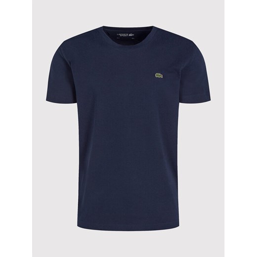 Lacoste T-Shirt TH7618 Granatowy Regular Fit Lacoste 3 okazyjna cena MODIVO