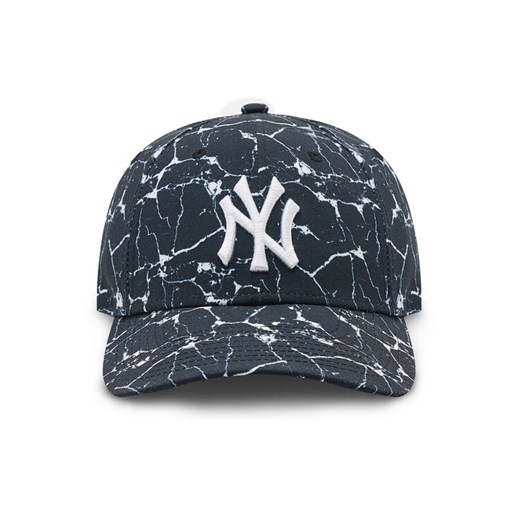 New Era Czapka z daszkiem New York Yankees Marble 9Forty 60284846 Czarny New Era uniwersalny MODIVO