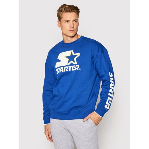 Starter Bluza SUG-022-BD Niebieski Regular Fit Starter M promocyjna cena MODIVO