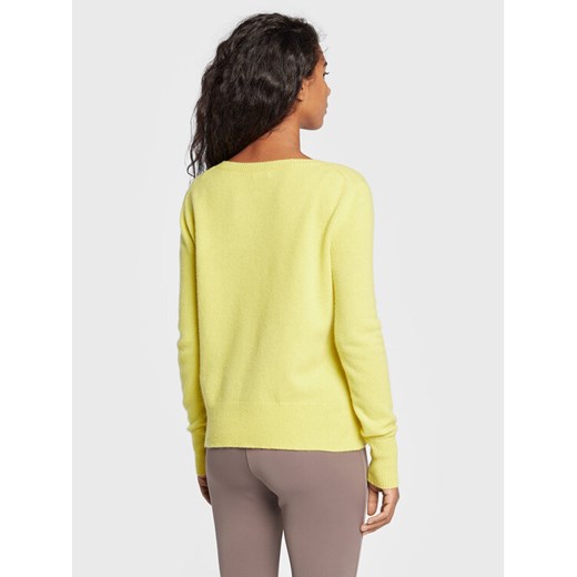 Calvin Klein Sweter K20K205420 Żółty Regular Fit Calvin Klein XS okazja MODIVO