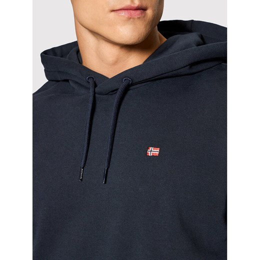 Napapijri Bluza Balis NP0A4FQV Granatowy Regular Fit Napapijri S MODIVO okazja
