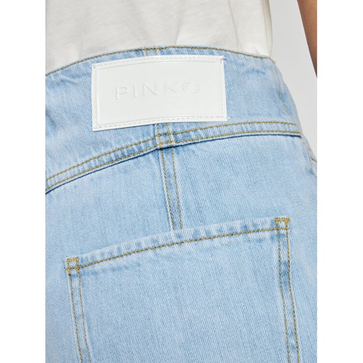 Pinko Szorty jeansowe Pj406 PE 21 PDEN 1J10M0 Y649 Niebieski Regular Fit Pinko 33 okazja MODIVO