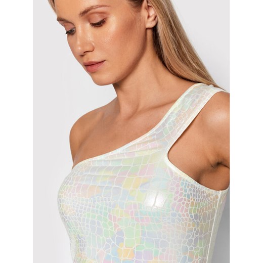 ROTATE Sukienka koktajlowa Linda Dress RT538 Biały Slim Fit Rotate 36 okazyjna cena MODIVO