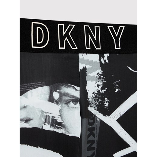 DKNY Legginsy D34A43 M Czarny Slim Fit 12Y okazyjna cena MODIVO