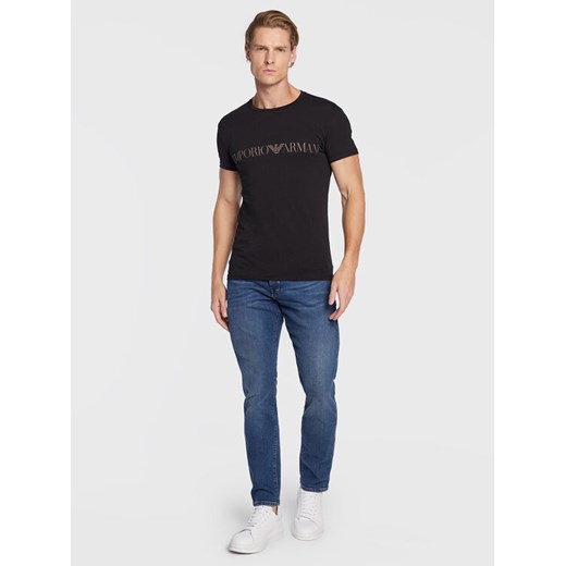 Emporio Armani Underwear T-Shirt 111035 2F729 00020 Czarny Slim Fit L okazyjna cena MODIVO