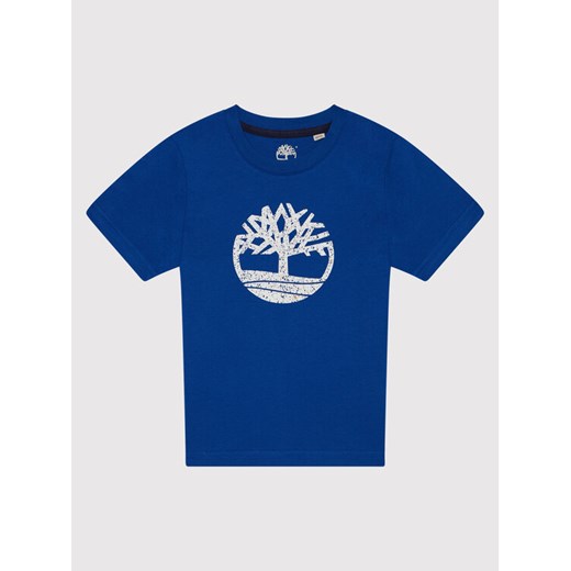 Timberland T-Shirt T25S34 S Granatowy Regular Fit Timberland 8Y MODIVO wyprzedaż