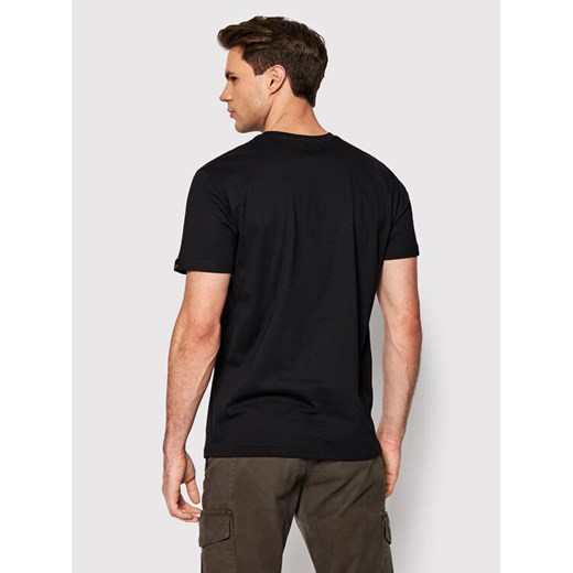 Alpha Industries T-Shirt Basic Foll Print 100501FP Czarny Regular Fit Alpha Industries S MODIVO okazyjna cena