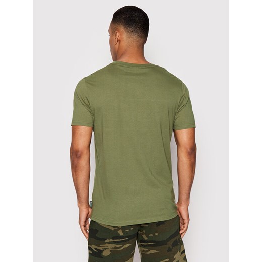 Bench T-Shirt Sendak 120763 Zielony Regular Fit Bench M okazyjna cena MODIVO
