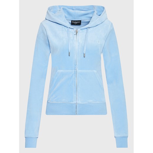 Juicy Couture Bluza Robertson JCAP176 Niebieski Slim Fit Juicy Couture M promocja MODIVO