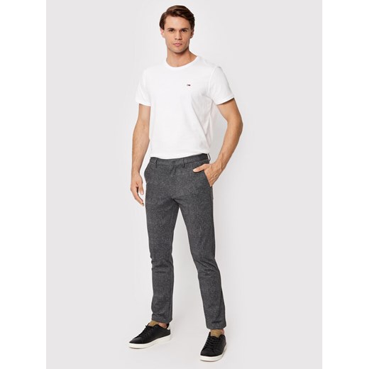 Tommy Hilfiger Spodnie materiałowe Bleecker MW0MW23553 Szary Slim Fit Tommy Hilfiger 34_32 promocja MODIVO