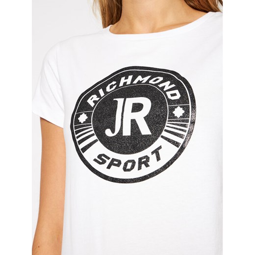 John Richmond T-Shirt Suares UWA20131TS Biały Regular Fit John Richmond M wyprzedaż MODIVO