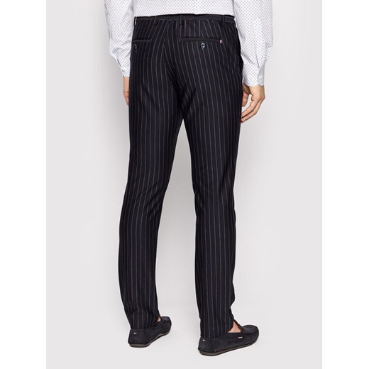 Tommy Hilfiger Chinosy Bleecker MW0MW23502 Granatowy Slim Fit Tommy Hilfiger 30_32 wyprzedaż MODIVO