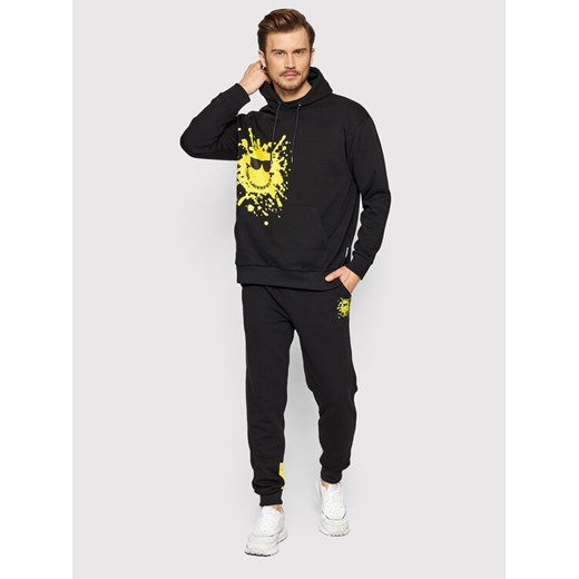 KARL LAGERFELD Bluza SMILEY WORLD 705442 521900 Czarny Regular Fit Karl Lagerfeld S promocyjna cena MODIVO
