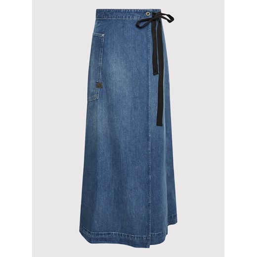 G-Star Raw Spódnica jeansowa Wrap D19671-C966-C945 Niebieski Regular Fit 28 okazja MODIVO