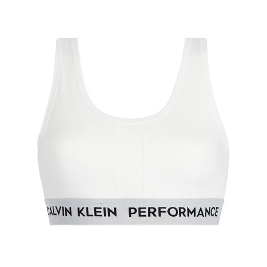 Calvin Klein Performance Biustonosz top 00GWS8K116 Biały XS promocja MODIVO