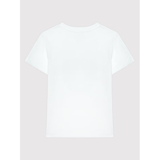 KARL LAGERFELD T-Shirt SMILEY WORLD Z25344 S Biały Regular Fit Karl Lagerfeld 6Y wyprzedaż MODIVO