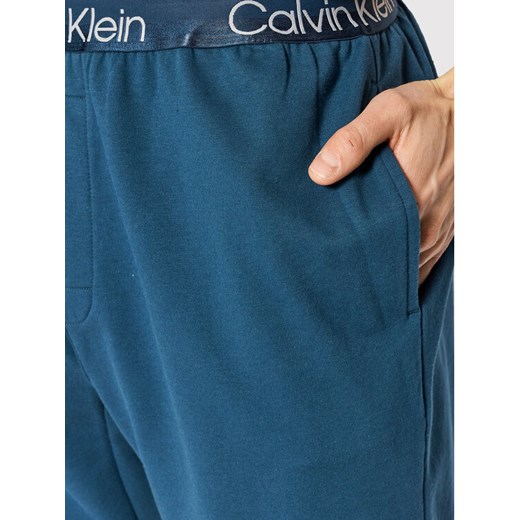 Calvin Klein Underwear Szorty piżamowe 000NM2271E Granatowy Regular Fit Calvin Klein Underwear L wyprzedaż MODIVO