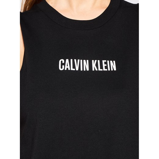 Calvin Klein Swimwear Top Beach KW0KW01009 Czarny Regular Fit XS promocja MODIVO