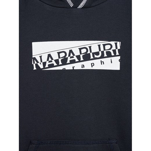 Napapijri Bluza K Bob H NP0A4FOY S Granatowy Regular Fit Napapijri 10Y okazyjna cena MODIVO