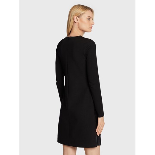 Calvin Klein Sukienka skórzana K20K204539 Czarny Regular Fit Calvin Klein 42 okazja MODIVO