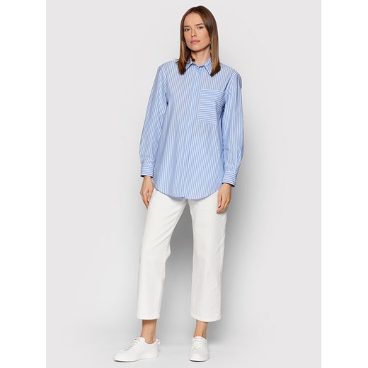 Marella Koszula Lilia 31111524 Niebieski Regular Fit Marella 44 MODIVO wyprzedaż
