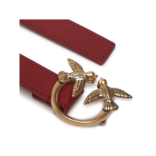 Pinko Pasek Damski Love Berry Simply H2 Belt AI 22-23 PLT01 1H212P Y5H7 Czerwony Pinko XS MODIVO wyprzedaż