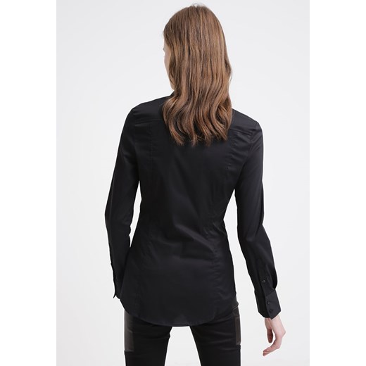 Guess LUDMILA Bluzka noir/jet black zalando czarny rękawy