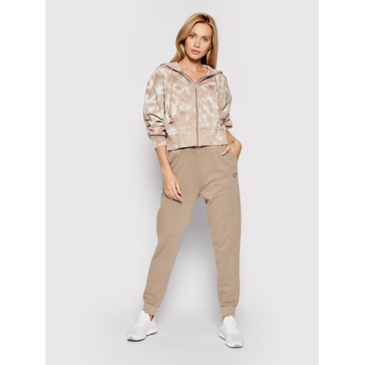 Reebok Bluza Classics Cloud-Dye GT8699 Beżowy Oversize Reebok Classic L okazja MODIVO