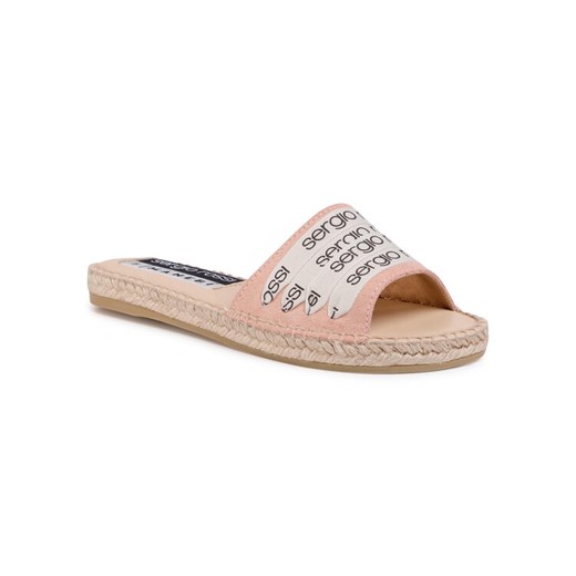 Manebi Espadryle A89180-MFN975-5903 Różowy Manebi 37 okazyjna cena MODIVO