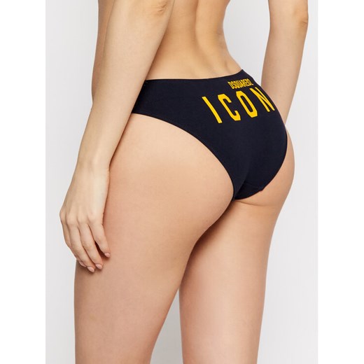 Dsquared2 Underwear Figi brazylijskie D8L613120 Granatowy IV okazyjna cena MODIVO