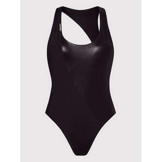 Calvin Klein Swimwear Strój kąpielowy KW0KW01651 Czarny S MODIVO okazja