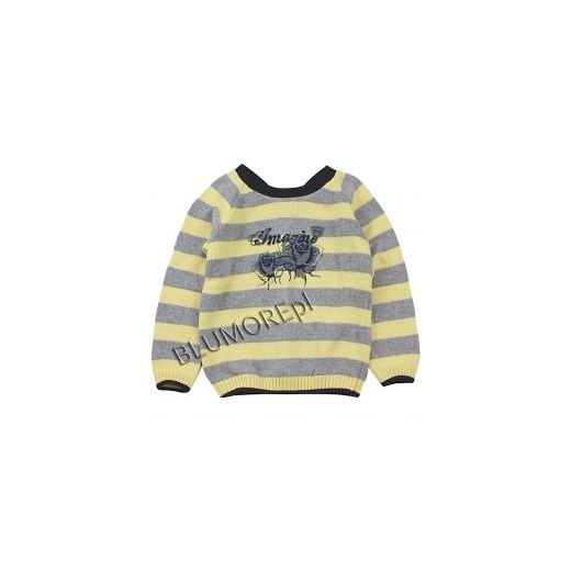 Hit sweterek dla dziewczynki do dżinsów 110 - 146 Kornelia blumore-pl szary bawełniane