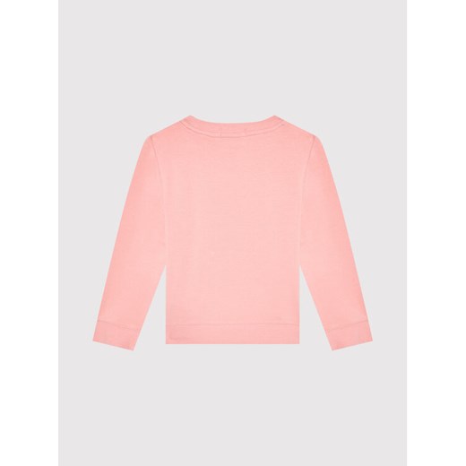 Calvin Klein Jeans Bluza Logo IG0IG01006 Różowy Regular Fit 4Y MODIVO wyprzedaż