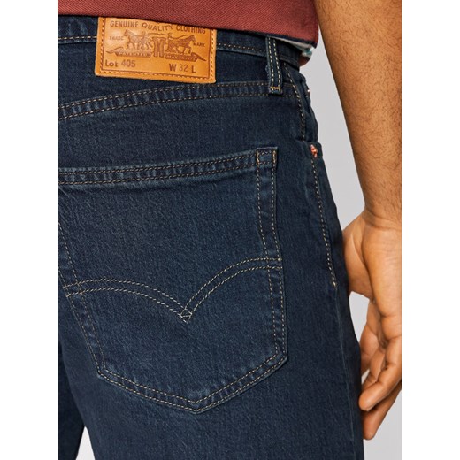 Levi's® Szorty jeansowe 405™ 39864-0054 Granatowy Regular Fit 31 MODIVO okazyjna cena