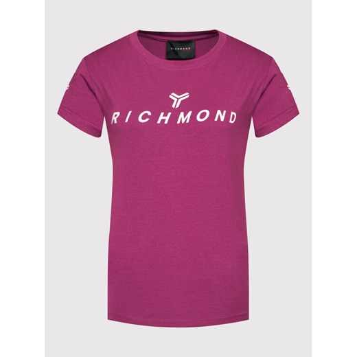 John Richmond T-Shirt Winoski UWA21019TS Fioletowy Regular Fit John Richmond L okazyjna cena MODIVO