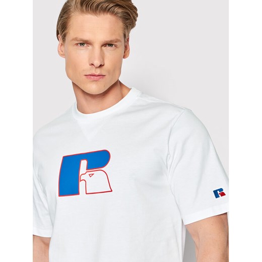 Russell Athletic T-Shirt Jerry E26091 Biały Relaxed Fit Russell Athletic XL MODIVO okazyjna cena