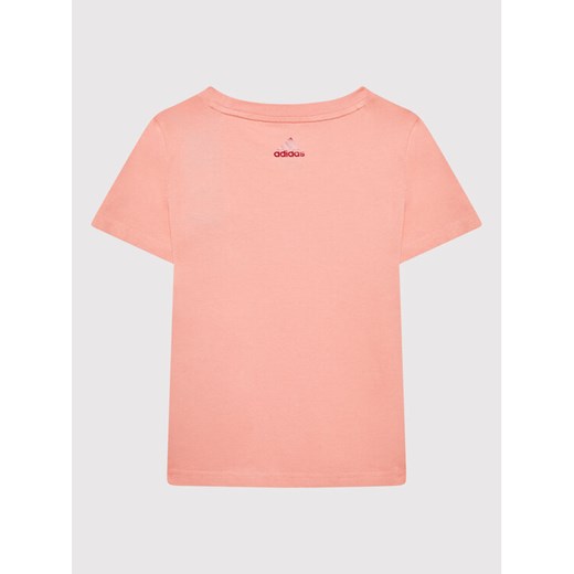 adidas T-Shirt Essentials HE1965 Różowy Slim Fit 14_15Y MODIVO