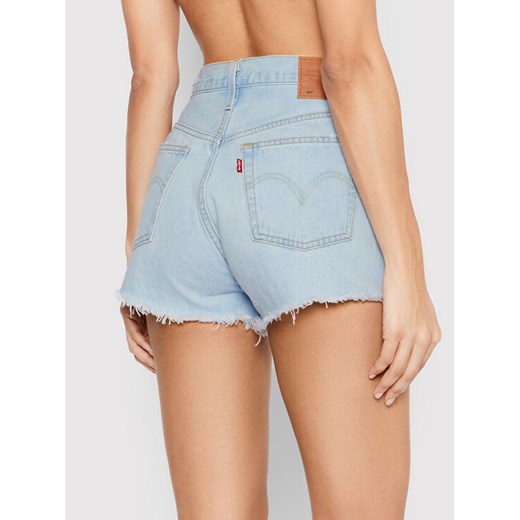 Szorty jeansowe 501® Original 56327-0231 Niebieski Regular Fit MODIVO