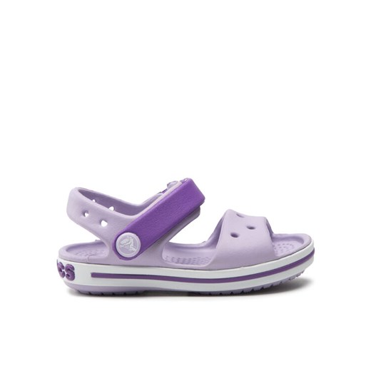 Crocs Sandały Crocband Sandal Kids 12856 Fioletowy Crocs 32_5 MODIVO