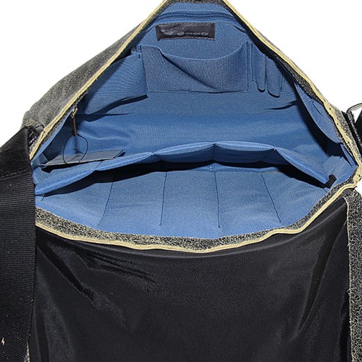 DAAG Jazzy Loose 250 torba skórzana unisex listonoszka przez ramię skorzana-com niebieski kolekcja