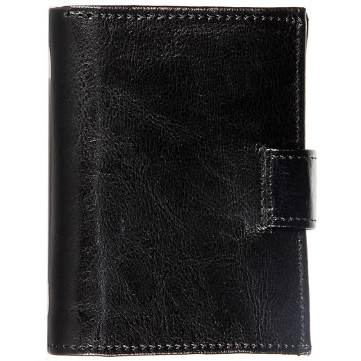 P149 czarny skórzany portfel męski skorzana-com czarny miejsce na karty kredytowe