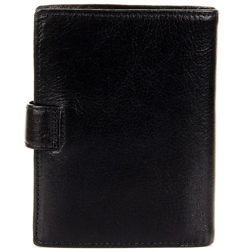 KRENIG Classic 12082 czarny portfel skórzany męski w pudełku skorzana-com czarny miejsce na dokumenty