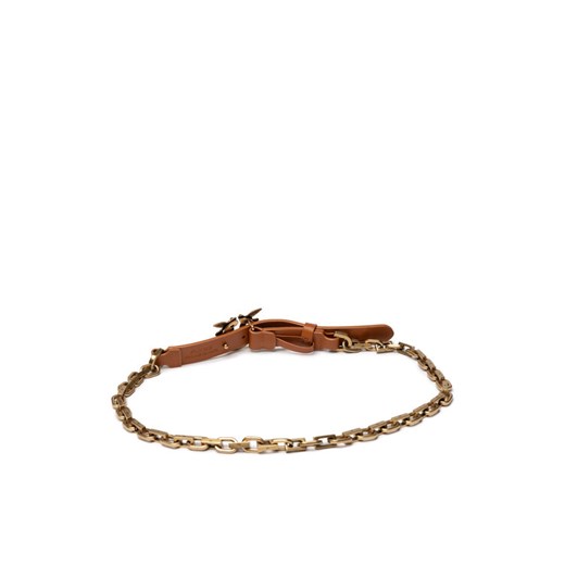 Pinko Pasek Damski Love Day Chain Belt Simply H2 PE 22 PLT01 1H20ZX Y7SP Brązowy Pinko XS wyprzedaż MODIVO