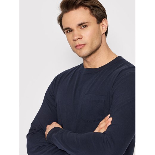 s.Oliver Longsleeve 2111364 Granatowy Regular Fit M wyprzedaż MODIVO