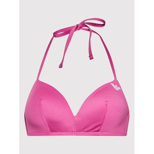 Emporio Armani Góra od bikini 262177 2R300 05873 Różowy Emporio Armani XS promocyjna cena MODIVO
